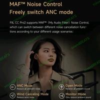 Gambar FIIL CC Pro2 Hi-Res LDAC 42dB Hybrid ANC TWS Earbuds Earphones BT 5.3 dari Soundbeats undefined 3 Tokopedia
