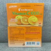 Gambar [IN STOCK] Vitamin C1000 mg Sidomuncul Ekstrak Sweet Orange isi 6 dari Kecleon undefined 1 Tokopedia