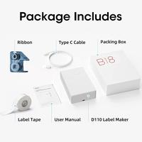 Gambar New Niimbot B18 Label Sticker Portable Bluetooth Printer - 14x120 White dari Sumberlezat undefined 5 Tokopedia