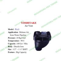 Gambar Air Vent Yoshitake TA-3 Size 3/4 Inchi dari REJO GENERAL SUPPLY undefined 1 Tokopedia