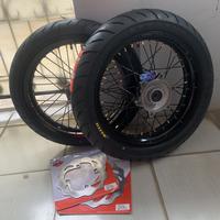 Gambar BANSET SUPERMOTO HONDA CRF 150 L VELG ROSSI RING 17 - Ban 110/130/70 dari Bandung extreme gear_NEW undefined 5 Tokopedia