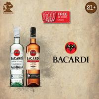 Gambar Bacardi 2 Bottles | Light & Spiced Rum | vol 750 ml | ABV 37.5% - 35% dari Raja Minum undefined 1 Tokopedia