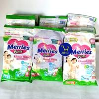 Gambar merries pants diapers S M L XL rencengan renceng kartonan karton - M x 3 renceng dari Otello babies shop undefined 2 Tokopedia
