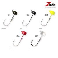Gambar Zman Finesse ShroomZ Ned Rig JIGHEADS MADE IN USA Hook Kail Timah Kuat - Green Pumkin, 1/10 Oz dari ZMAN Fishing Indonesia undefined 3 Tokopedia