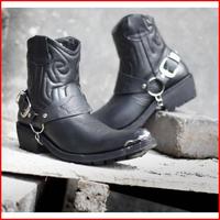 Gambar Sepatu Jungle Jenggel Boots Kulit Asli Pria Kanpil HARLEY Touring Moge - hitam, ukuran 40 dari anekastory undefined 4 Tokopedia