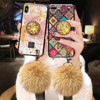 Gambar Crystal Glass Case Realme Narzo 20 & Pop Socket - Owl (Ungu) dari silver phone undefined 4 Tokopedia