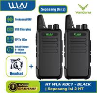 Gambar HT WLN KD C1 ISI 2 BONUS HEADSET dari Vandana Indonesia undefined 5 Tokopedia