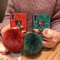 Gambar Crystal Glass Case Samsung Galaxy A31 A03S & Pop Socket - Owl (Cream) dari silver phone undefined 5 Tokopedia