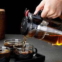 Gambar Teko Kaca Pitcher Teh Kopi Teapot Tahan Panas dengan Filter Saringan - 350ml dari BAGINDA-STORE47 undefined 1 Tokopedia