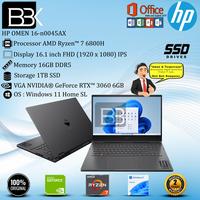 Gambar HP OMEN 16-n0045AX Ryzen 7 6800H 16GB 1TB SSD VGA 6GB WIN11H+OHS 2YR dari Beli Beli Komputer undefined 2 Tokopedia