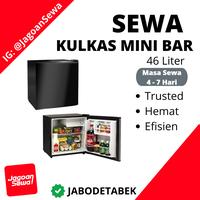 Gambar RENTAL (4 - 7 Hari) Kulkas Mini Bar GEA RS-06DR Hitam RS 06DR - BARU SEWA BGR dari JAGOAN SEWA undefined 1 Tokopedia