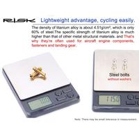Gambar RISK Baut Mur Titanium u/ Sepeda Stem Carbon M5 x 18/20 bolt nut set - Gold, M5 X 20 dari Kaligung Cycling Store undefined 4 Tokopedia