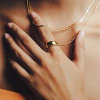 Gambar Stuudio Particular - NASH Ring Cincin Unisex Stainless Anti Karat - Gold, 7 dari Stuudio Particular undefined 3 Tokopedia