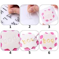 Gambar Cookie Art Huruf Cetakan Paper Diy Cake Tool Alphabet Mold dari Daily-Mall undefined 5 Tokopedia