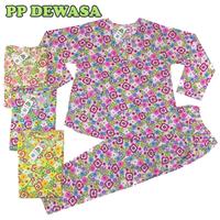 Gambar Satuan Baju Tidur Merlin PP ( Lengan Panjang Celana Panjang ) - Bunga dari Alljaya undefined 2 Tokopedia