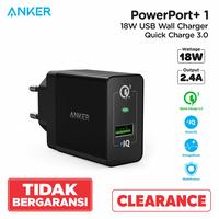 Gambar Wall Charger Anker PowerPort+ 1 Quick Charge 3.0 Black - A2013 - Putih dari Anker Indonesia undefined 1 Tokopedia