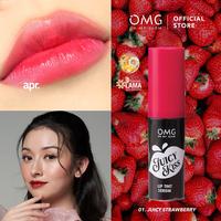 Gambar OMG Lip Tint Serum Juicy Kiss - 01 Strawberry dari Megaria Store undefined 4 Tokopedia