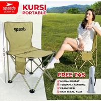 Gambar Kursi Lipat Outdoor Portable Kursi Gunung Bangku Tanpa Sandaran 031-14 - xl cream dari Banjirorderan Store undefined 1 Tokopedia