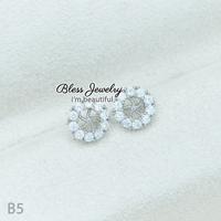 Gambar anting silver anting korea anting rodhium anting tusuk Kode B dari rctgstore undefined 5 Tokopedia