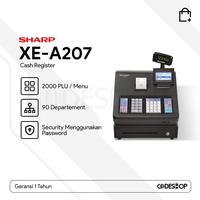 Gambar mesin kasir lengkap SHARP XE-A207 | XEA207 | XE A207 CASHREGISTER USB - JET-100 dari Codeshop Surabaya Barat undefined 2 Tokopedia