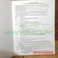 Gambar PPAT BUKU DAFTAR AKTA PPAT dari GALERI NOTARIS & PPAT JAKARTA undefined 2 Tokopedia