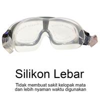 Gambar Kacamata Renang Zeepro Apnea Goggle Swim Swimming Round Adult Dewasa - Black Silver dari Alat selam Official undefined 3 Tokopedia