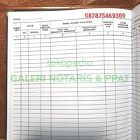 Gambar PPAT BUKU DAFTAR AKTA PPAT dari GALERI NOTARIS & PPAT JAKARTA undefined 3 Tokopedia