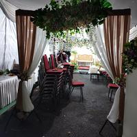Gambar Dekorasi pelaminan mini 3 meter + entrance gate + kursi pelaminan dari Wonderful Family Decorations-Anne Savitri undefined 3 Tokopedia