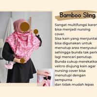Gambar CuddleMe-Bamboo Sling (Gendongan RingSling) - Charcoal dari Albar baby shop undefined 4 Tokopedia