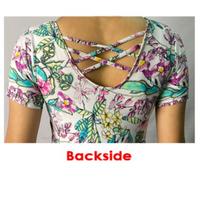 Gambar Baju Renang Wanita Setelan Rok Corak Short Swimming Suit Swimsuit - M dari Alat selam Official undefined 3 Tokopedia