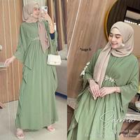 Gambar Cod - Saima Kaftan Gamis Muslim Wanita Ootd Lebaran Matt Ceruty - Moca dari Febshop27 undefined 1 Tokopedia