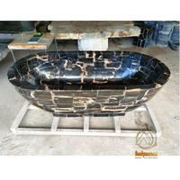 Gambar Bath tub/bak mandi berendam batu fosil kayu petrified wood rakit lem dari Fendy marmer undefined 4 Tokopedia