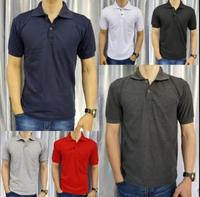 Gambar Kaos Polo Pria Lengan Pendek Warna PUTIH/Kaos Kerah/Atasan Polo Pria - NAVY, XXL dari SUNS Clothing undefined 5 Tokopedia