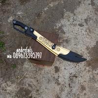 Gambar KATANA ZULFIKAR BLACK dari pedang totsuka undefined 4 Tokopedia