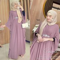 Gambar Cod - Saima Kaftan Gamis Muslim Wanita Ootd Lebaran Matt Ceruty - Moca dari Febshop27 undefined 5 Tokopedia