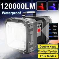 Gambar Senter Double Head LED High Power Super Terang Cas USB Rechargeable dari LED Homee undefined 1 Tokopedia