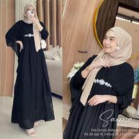 Gambar Cod - Saima Kaftan Gamis Muslim Wanita Ootd Lebaran Matt Ceruty - Moca dari Febshop27 undefined 4 Tokopedia