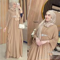 Gambar Cod - Saima Kaftan Gamis Muslim Wanita Ootd Lebaran Matt Ceruty - Moca dari Febshop27 undefined 3 Tokopedia