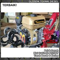 Gambar Mesin Traktor Tiller Cultivator ZC100T Bajak Sawah Basah & Kering ORI dari Glodok Diesel undefined 3 Tokopedia