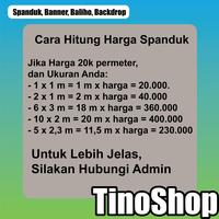 Gambar Spanduk, Banner, Baliho, Backdrop Murah Meriah - 6 x 1 dari Tino-Shop undefined 2 Tokopedia