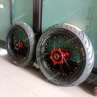 Gambar velg Supermoto CRF klx wr 155  Motorcycleplus ban maxxis 120/70 140/70 velg sprint xd - Motor dari victory motor sport undefined 2 Tokopedia