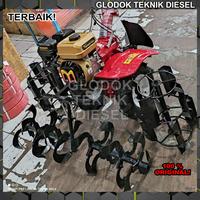 Gambar Mesin Traktor Tiller Cultivator ZC100T Bajak Sawah Basah & Kering ORI dari Glodok Diesel undefined 5 Tokopedia
