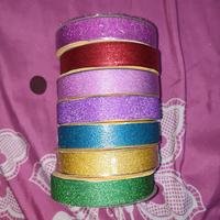 Gambar PITA SEMAT MODEL 2 (GLITTER) | PESTA | EVENT | NATAL - SATU JENIS WARN, 50 dari YL Hampers undefined 1 Tokopedia