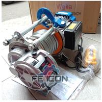 Gambar Electric winch Hoist 1,5 ton Sling 50 meter wire rope hoist crane dari icon fe undefined 2 Tokopedia