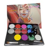 Gambar TERMURAH!! FACE PAINTING CAT WAJAH 12 WARNA DAN 15 WARNA FREE 2 KUAS - 15 PAINT+2BRUSH dari Sentral Home undefined 1 Tokopedia