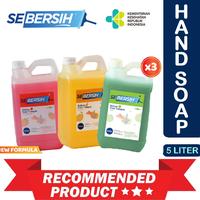 Gambar Sabun Cuci Tangan 5 Liter HAND SOAP Antibacteria Aroma Mewah dari Frugal Living undefined 1 Tokopedia
