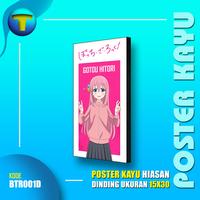 Gambar Bochi The Rock Gotou Hitori Poster kayu anime hiasan dinding - BTR001. - BTR001B dari tokodin.id undefined 3 Tokopedia