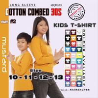 Gambar Kaos Anak Lengan Panjang ± 10 11 12 13 th| Combed 30S (unisex) Part 2 dari nairshop86 undefined 1 Tokopedia