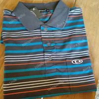 Gambar Kaos pria tangan pendek krah salur stripe bergaris ada saku peruzzi dari Aura Unik undefined 4 Tokopedia