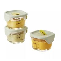 Gambar lock n lock baby glass silicon cap food container - bulat pink dari babymart888 undefined 4 Tokopedia